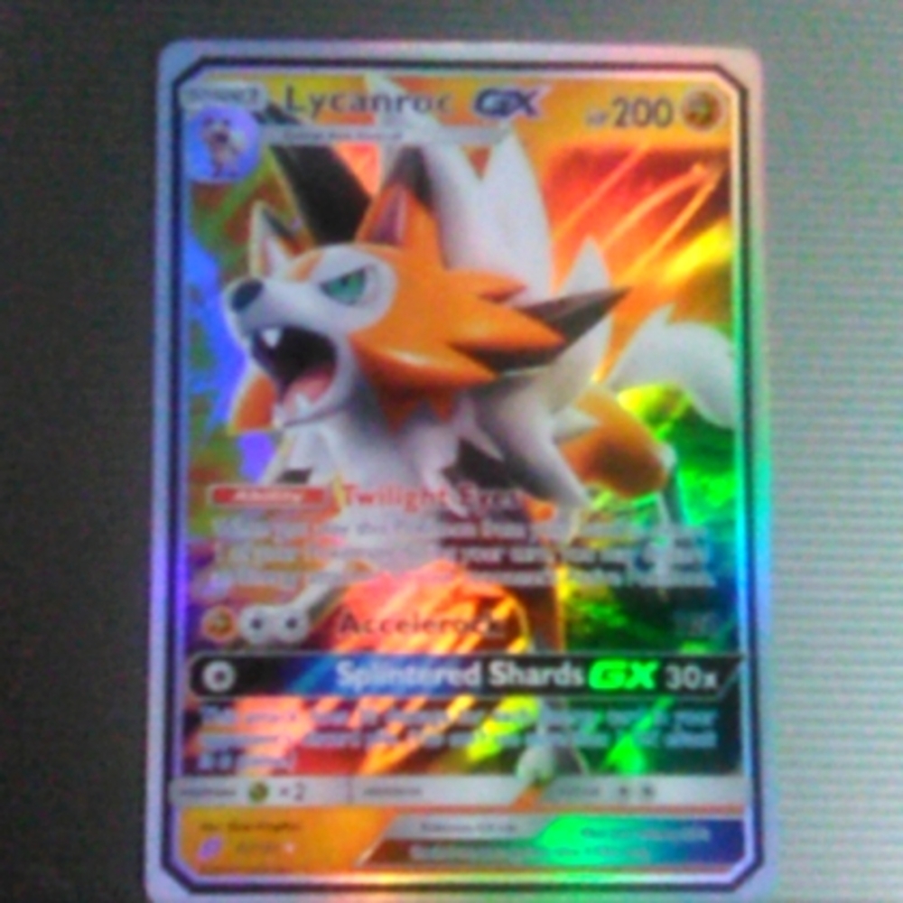Lycenroc GX mint condition